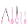 5Pcs/Set Silicone Kitchen Cooking Tool Scraper Eggs Beater Decorating Pen