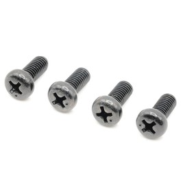 ReplacementScrews Stand Screws Compatible with Hisense 55U7K - 55 Inch (U7 Series) TV - Complete Feet/Legs Screw Set (Pack of 4)
