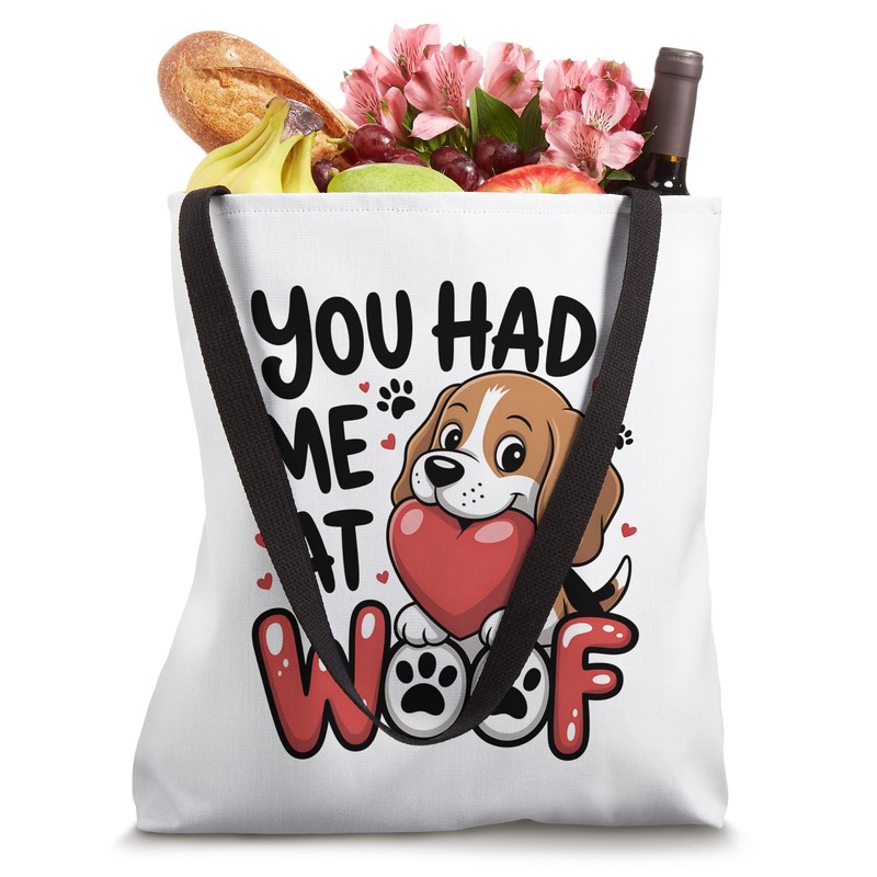 You Had Me at Woof Cute Beagle Dog Love Pet