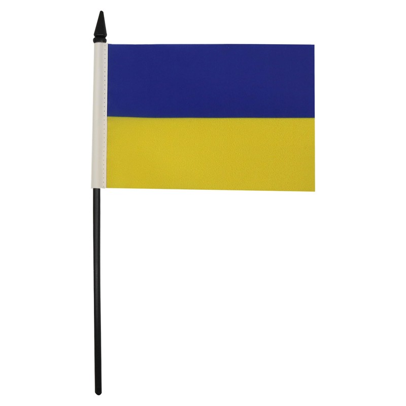 AZ FLAG - Table Flag Ukraine - 15 x 10
