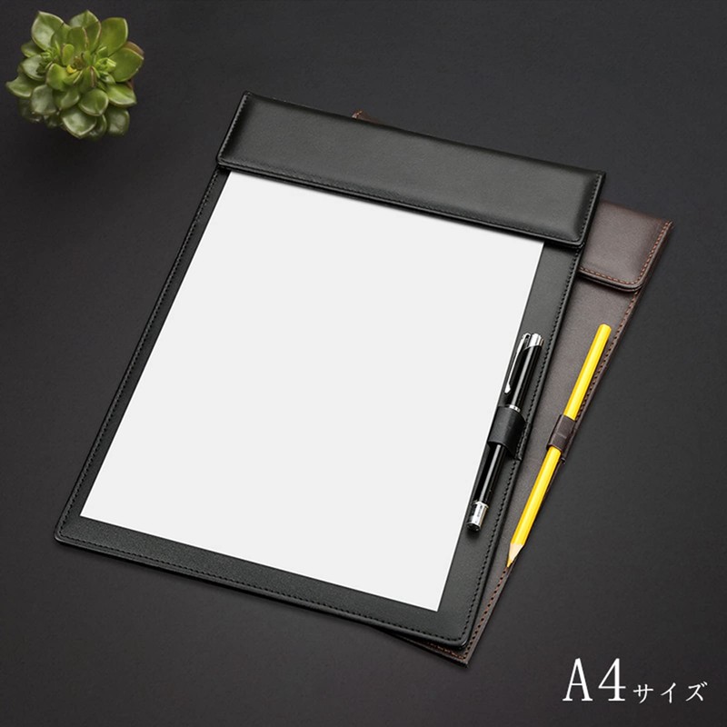 SENUN Binder a4 Clipboard, A4, Business, High Quality, Leather, Clip,