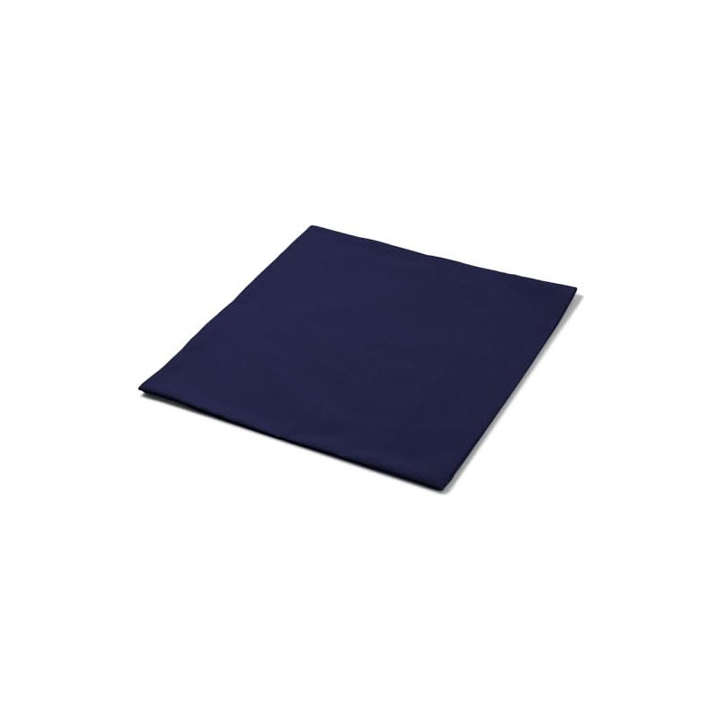 Pillowcase 20 x 20 cm with Zip Dark Blue