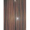 Macassar Ebony composite wood veneer paper backer Ebony Macassar composite
