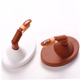 Healeved 1set Manicure Fake Nail Training Kit Flexible Nail Art Practice Tools for Manicure Non- Base Lightweight Design for Home