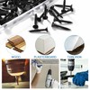 VooGenzek 100 pieces M3.5 x 30 mm coarse thread drywall