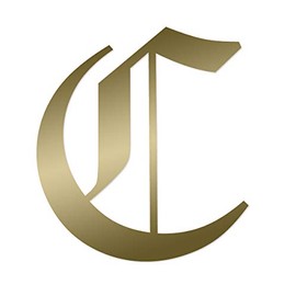 Applicable Pun Old English Letter C - Vinyl Decal for Outdoor Use on Cars, ATV, Boats, Windows and More - Gold 5 Inches Tall