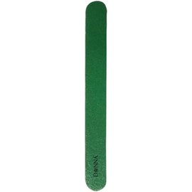 DONNA Nail Files Double Sided Grit, Manicure Pedicure Tool and Nail Buffering Files, Green Color 12pcs