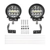 XATVXUTV A-Pillar LED Pod Lights Compatible with Honda Pioneer 700-2