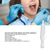 Saliva Ejector Weak Suction Handle Aluminum Alloy Scratch Proof Detachable