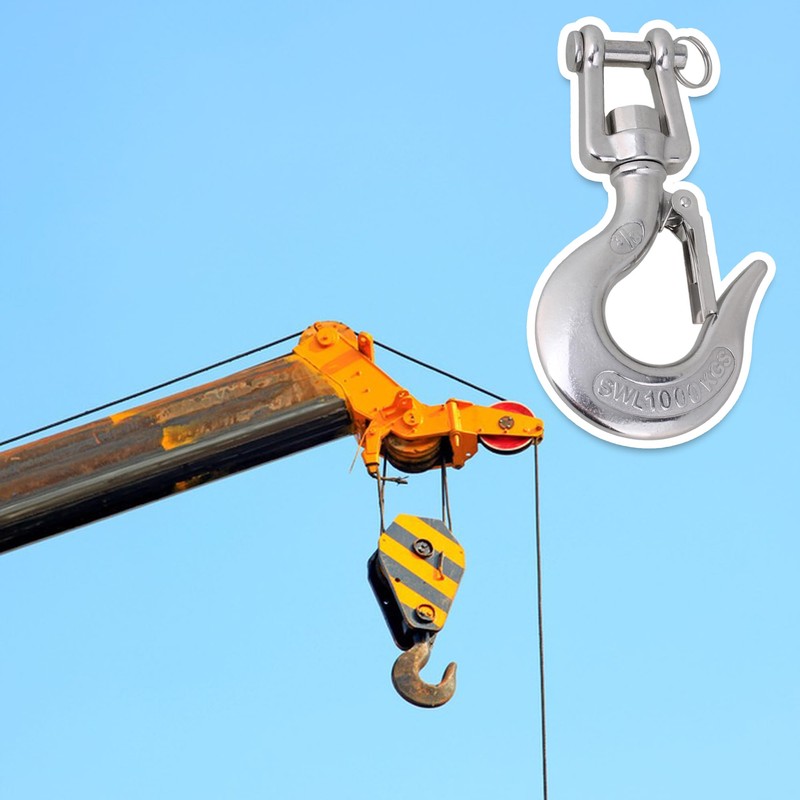 BQLZR 304 Stainless Steel American Type Swivel Lifting Clevis Chain
