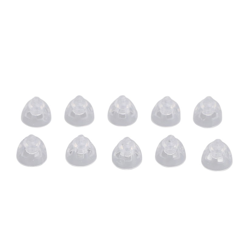 10pcs Sound Amplifier Open Domes Single Layer Washable Reusable Silicone