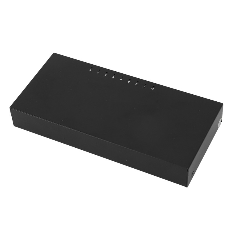 8 Port Ethernet Switch 10/100Mbps RJ45 Port Plug and Play