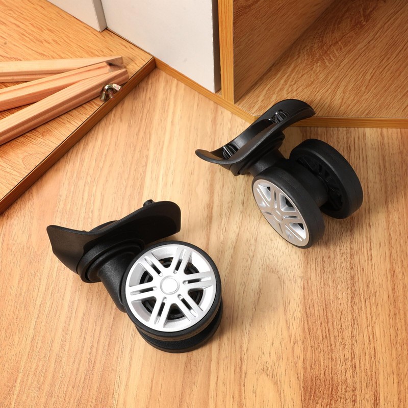 Toddmomy 4 Pcs Suitcase Wheels Replacement Luggage Wheels Replacement Kit