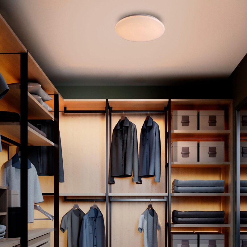 TEKLED® Moonlight Flush Ceiling Light | Non-Yellowing PMMA Cover |