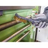 HAZET 4968-3 Wire Brush, Narrow Version, Plastic Handle with Suspension