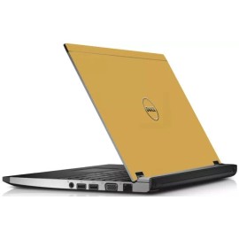 Dell GOLD Vinyl Lid Skin Cover Decal fits Dell Latitude 3330 Laptop