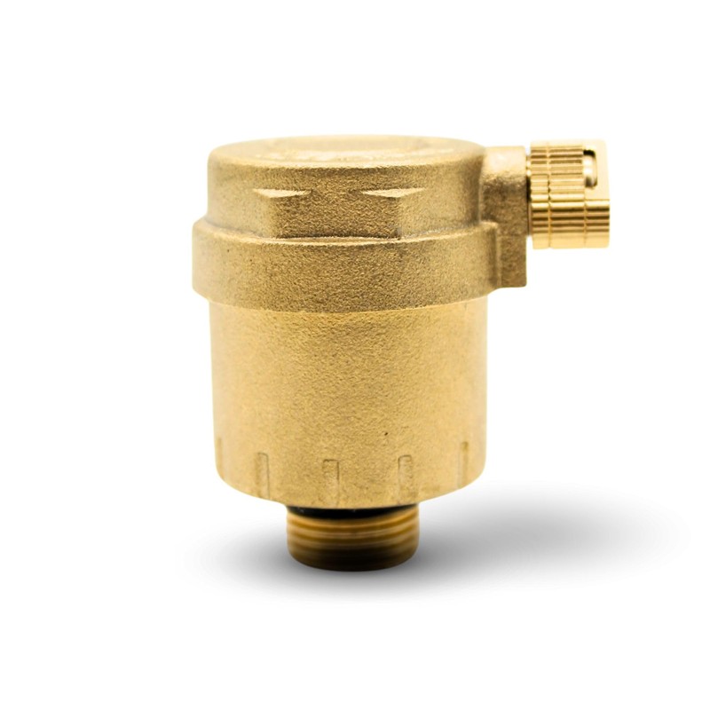 DOJA Barcelona Automatic Quick Bleeder Side Outlet 3/8 Inch Brass