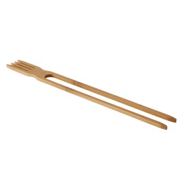 Restaurantware 10 Inch All-In-One Chopsticks With Fork 100 Multi-Functional Chopstick Utensil Combo - Durable Sustainable Bamboo Fork Chopsticks For Home Travel Or Take Out