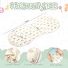 Hahafelt 3 Pcs Changing Pad Liners Fits in Peanut Shape