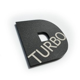 FMSgear D Emblem fits Diesel Silverado 2500 HD 3500 GMC Duramax Allison Dirtymax 2500HD