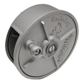 Rudedog #274 Rodbuster Aluminum Tie Wire Reel, Lightweight, Ambidextrous, 12-18 Gauge Tie Wire Coil, Smooth Action Ironworker Tool