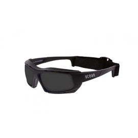 [オーシャン] フローティング サングラス [ PAROS ] ゴーグルタイプ UVカット 衝撃防止コートレンズ マットブラック (偏光スモークレンズ) OCN-G211-1 【正規品】