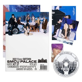 NCT 127 - [2022 Winter SMTOWN : SMCU PALACE] (GUEST. NCT 127) Photobook + CD-R + Lyrics Paper + Photo Card + Postcard + Folded Poster + Poster + 2 Pin Button Badges + 4 Extra Photocards