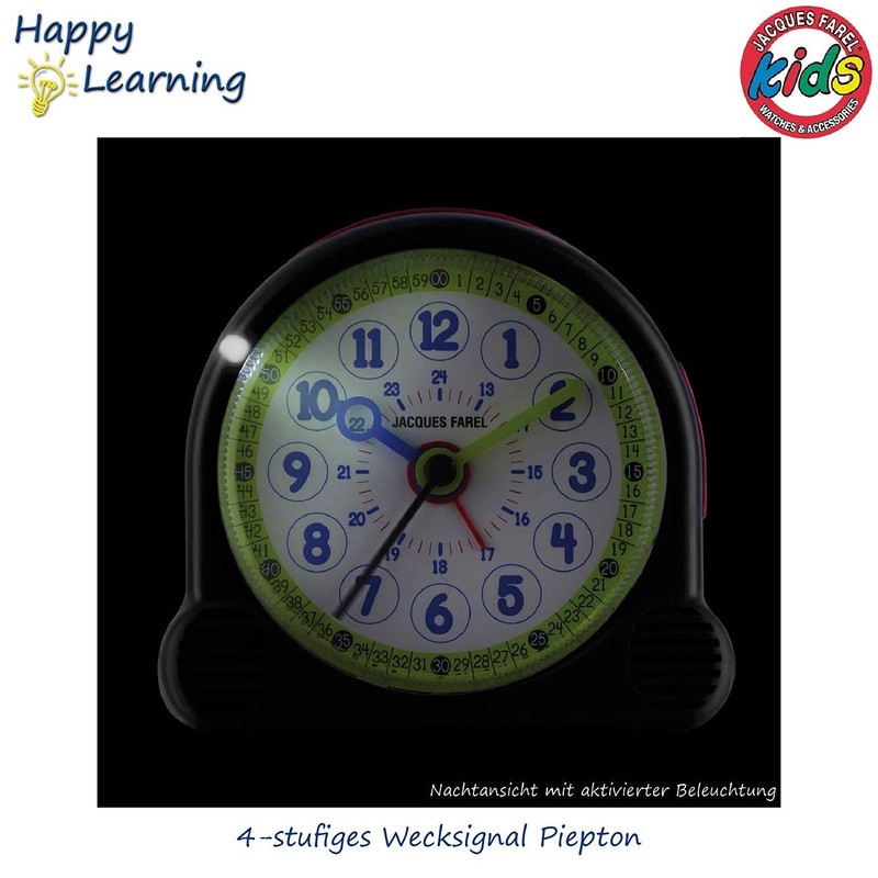 JACQUES FAREL Happy Learning ACL 06 Children's Alarm Clock Learning