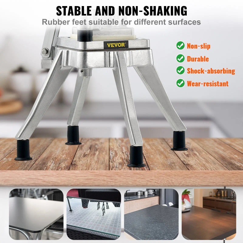 Vegetable Dicer Metal Manual Heavy Duty Food Preparation Tool for
