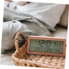 iplusmile Electronic Clock with Temperature and Humidity Display Simple Multifunctional