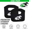 YNR Stirrup Covers for iron Stirrups Platis Stirrups Flexible Neoprene