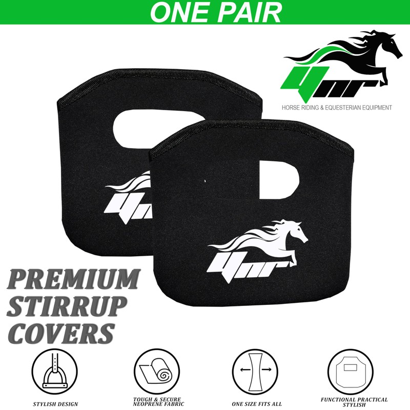 YNR Stirrup Covers for iron Stirrups Platis Stirrups Flexible Neoprene
