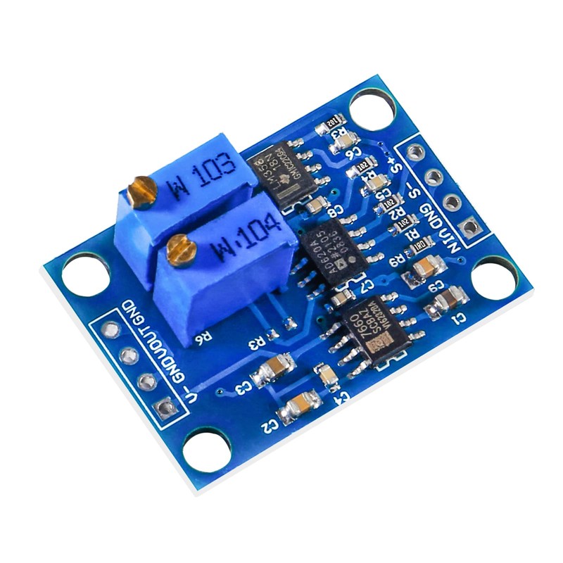 ACEIRMC 2pcs Voltage Amplifier Module AD620 Instrumentation Amplifier Module Signal