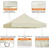 Ontheway 10' x 10' Replacement Canopy Top for Pop Up