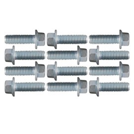 Zieichy Exhaust Manifold Bolts, Manifold Header Bolts Compatible with All GM LS & LT (Gen III, IV, V) Series Engines 1997 and Newer,Fits for LS1, LS2, LS3, LS6, LS7, LS9, GM Vortec 4.8 5.3 6.0 6.2L