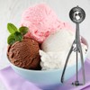 Ice Cream Scoop, Set of 3 Stainless Steel Ice Cream