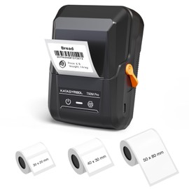 SUPVAN SUPVAN T50M Pro Version 2 Bluetooth Label Maker Machine with 3 Tapes, Wide Waterproof Label, Versatile App with 40 Fonts and 450+ Icons, Inkless Labeler for Home, Kitchen, School, Office Organization
