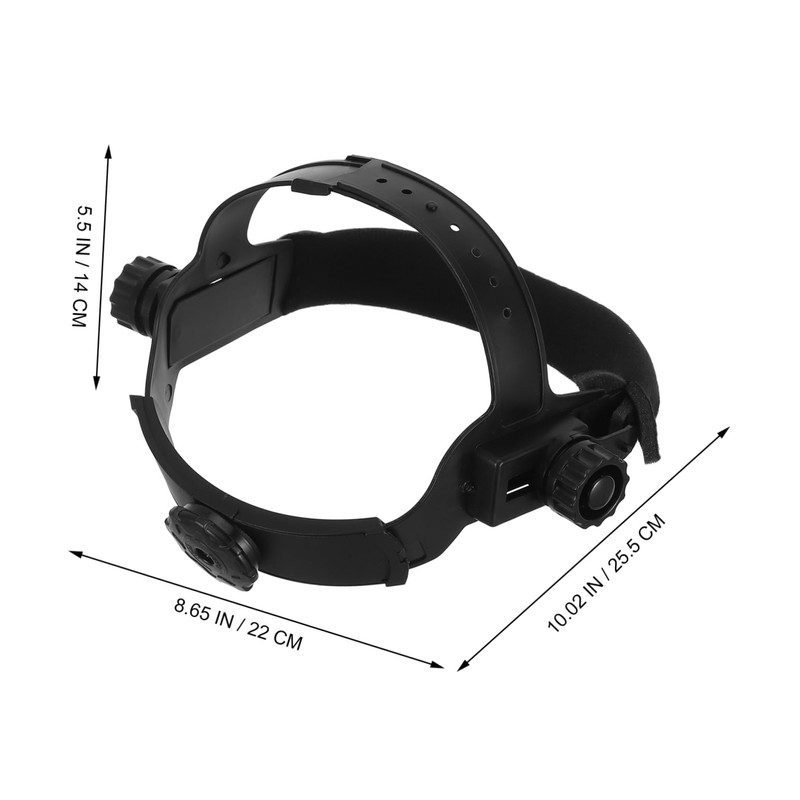 SHINEOFI Adjustable Welding Helmet Strap with Sweatband Replacement Headgear for