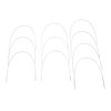 50pcs Stainless Steel Orthodontic Arch Wire Elastic Dental Orthodontic Rectangular