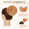 Hairro Human Hair Messy Bun Hair Piece For Women Real