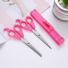 Self Hair Bangs Thinning Scissors Set 3ea