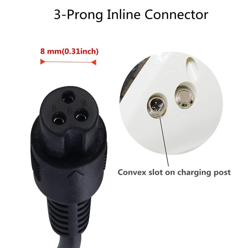 Galaxy Bang 42V 2A Adapter Charger for Hoverheart UL2272