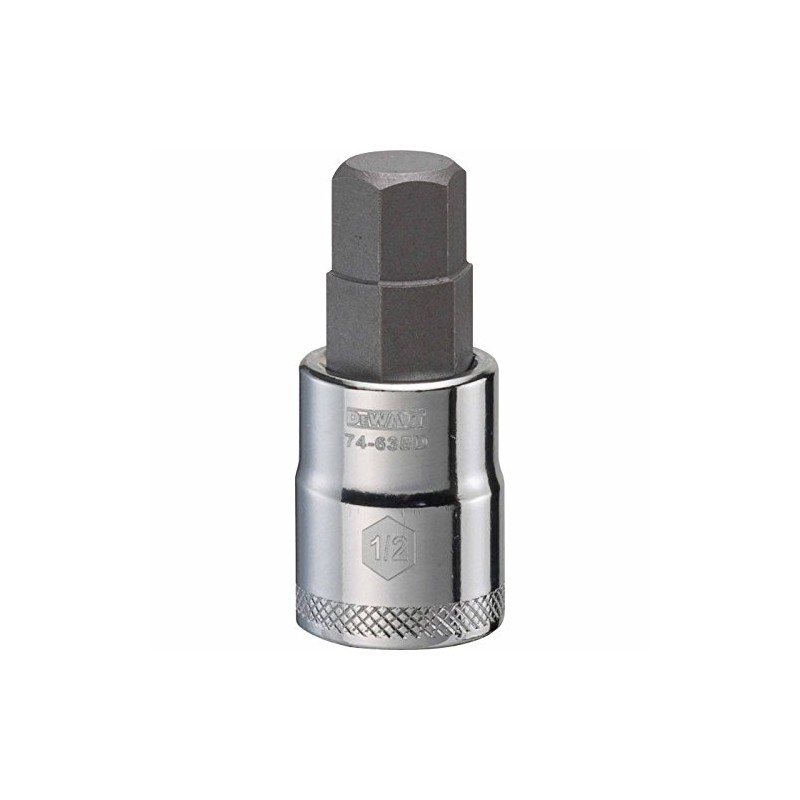 DEWALT 3/8" Drive Hex Bit Socket 1/2" SAE