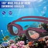 Ambienden Swimming Goggles for Men Women Waterproof Anti-Fog Clear Vision