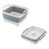 Collapsible Dish Pans for Washing Dishes 9L Portable Wash Dish
