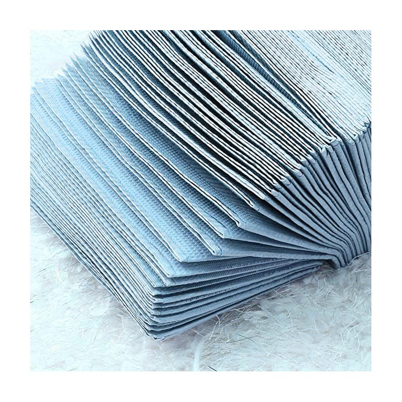 Sumedtec Pack of 150 Toothed Bibs, Premium Disposable Tattoo Bibs,