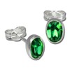 SilberDream SDO552G Sterling Silver 925 Stud Earrings