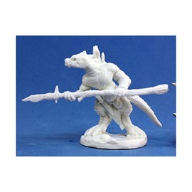 Reaper Lizardman Spearman (1) Miniature
