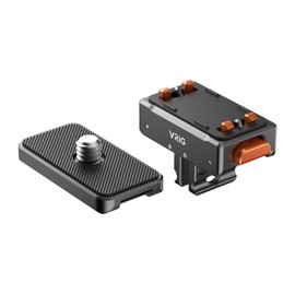 VRIG Quick Release Mount for Insta360 ACE/ACE PRO Magnetic Mount Metal Connection Adapter Quick Release for 1/4" Devices such as Ace Pro/Ace/ X3/ X4/ ONE RS 360 Degree Version/ONE RS Twin/ONE X2