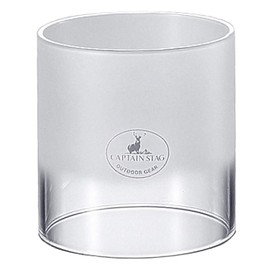 キャプテンスタッグ キャンプ 防災用 ライト 照明 ガス ランタン 用ホヤパーシャルフロスト MM-7924